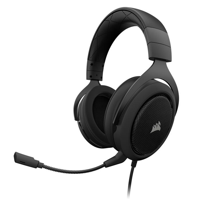 هدست مخصوص بازی کورسیر مدل HS50 CORSAIR HS50 Stereo Gaming Headset